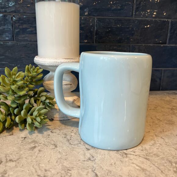 Rae Dunn FOR PEEPS SAKE Mug - Baby Blue with Black lettering - NWOT - Picture 2 of 4